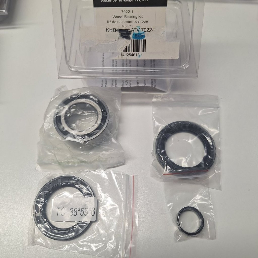 Quad One Wheel Bearing Kit Honda 7022-1 Replacement Parts Fourtrax Foreman Rinco